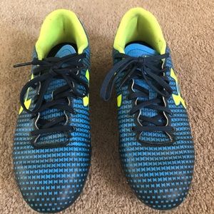 Boys Under Armour soccer cleats